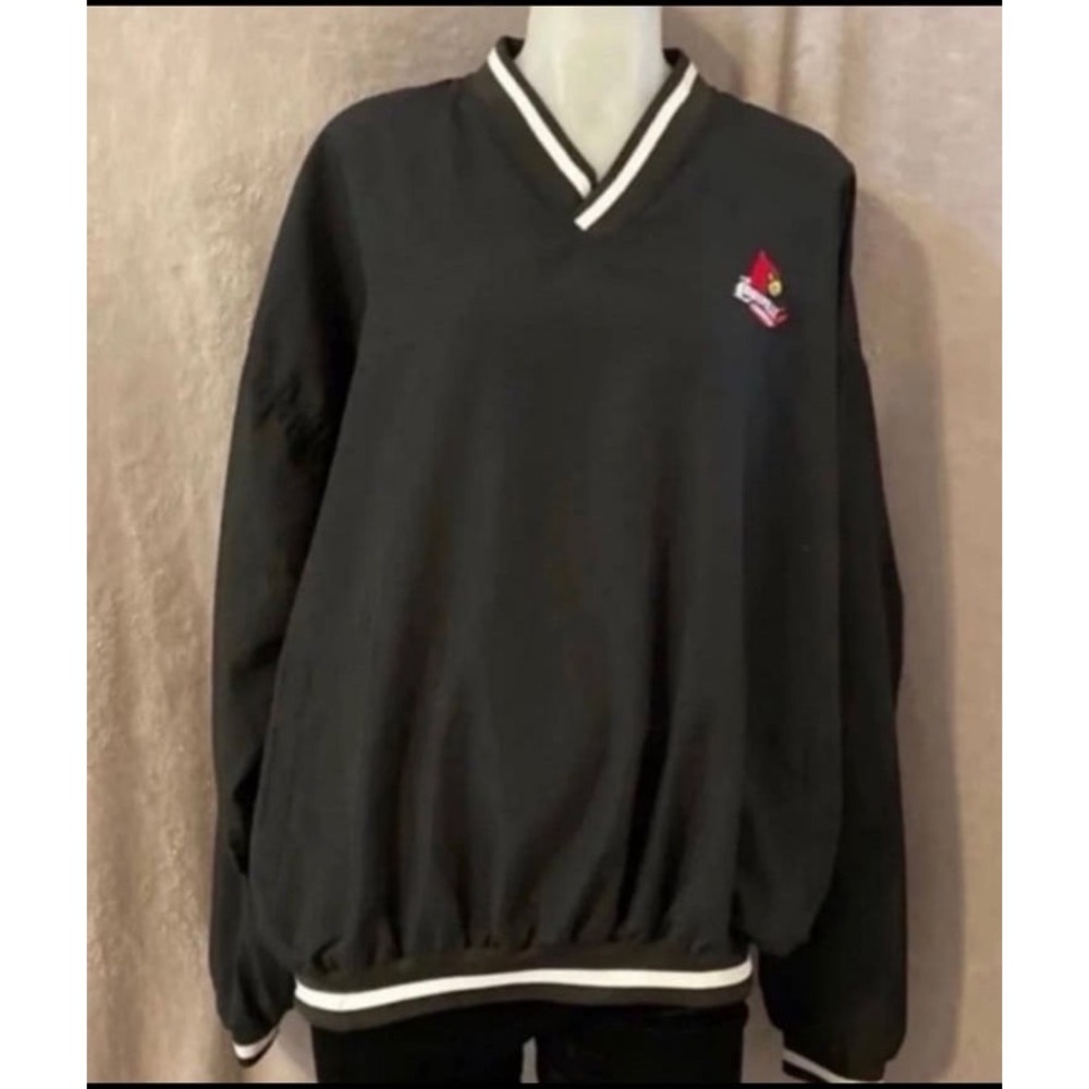 Louisville Cardinals Golf windbreaker pullover jacket‎